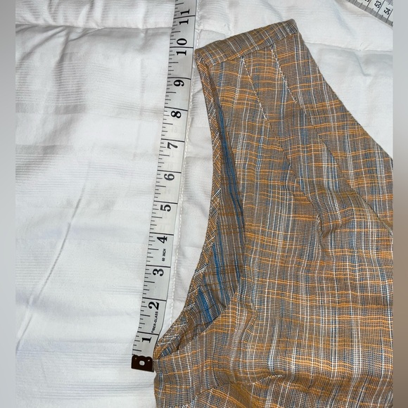 Orange One Shoulder Crop Top - Picture 3 of 10